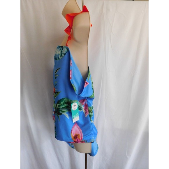 Oasis Swimsuit 3X Womens Toucan One Piece Suit Plus Size 3X - Picture 3 of 13